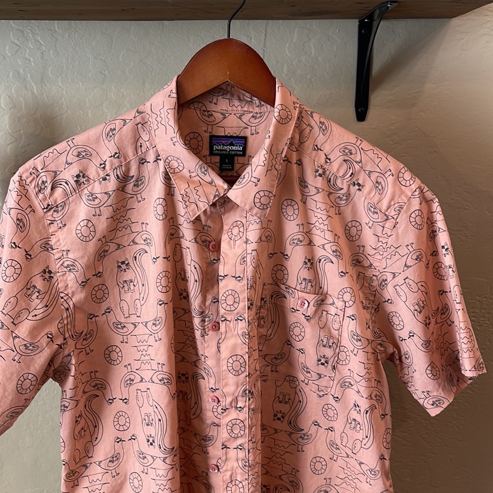 Large, Patagonia button down